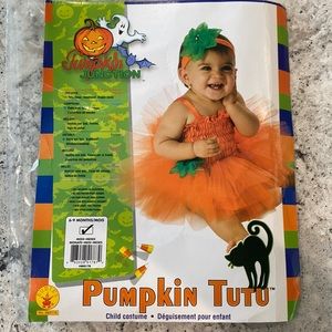 Baby Pumpkin Halloween Costume 6-9 mo